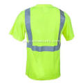 Men's Yellow High Visibility Work Shirt